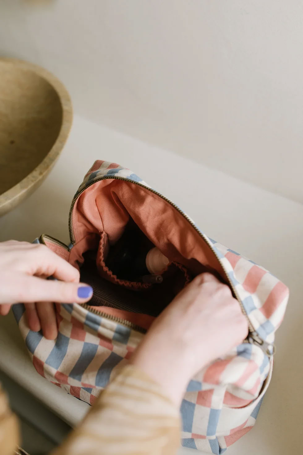 Große Kosmetiktasche